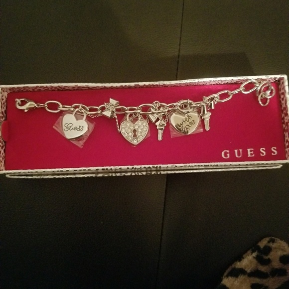 Guess Jewelry - Guess With Love Charm Bracelet